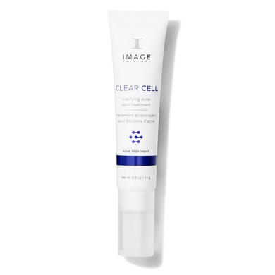 Image Skincare, Clear Cell Clarifying Acne Spot Treatment, With Salicylic Acid, Targets Existing Acne Blemishes While Preventing New Blemishes From Forming, 0.5 Oz