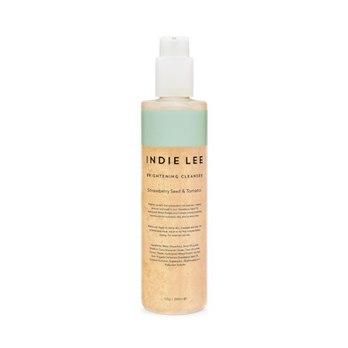 Indie Lee Brightening Facial Cleanser - Daily Hydrating Cleanser, Makeup Remover & Exfoliating Face Mask To Brighten, Firm & Protect Dry Skin - Clean, Gentle Face Wash (4.2Oz)