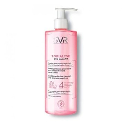 Svr Laboratoires Topialyse Cleansing Gel Lavant 400Ml. For Sensitive & Dry Skin Great Skincare
