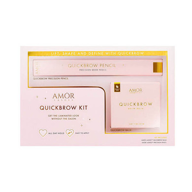 House Of Amor - Eyebrow Kit - Brow Balm & Pencil Light Brown