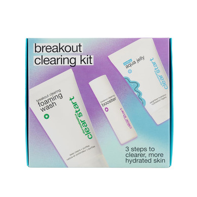 Dermalogica Clear Start Breakout Clearing Kit  Contains Acne Face Wash, Breakout Clearing Spot Treatment & Cooling Moisturizer