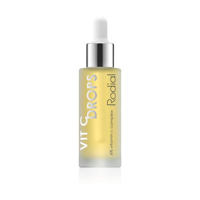 Rodial Vit C Booster Drops 1Fl.Oz, Brighten And Renew, Rejuvenating Lightweight Vitamin C Face Serum, High Performance Formula With Vitamin B5 And Babassu Oil, Radiance And Luminosity Boost