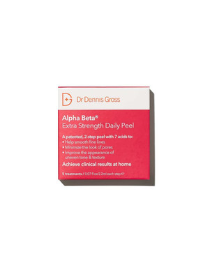 Dr. Dennis Gross Alpha Beta Extra Strength Daily Peel: For Oily Skin, Uneven Tone Or Texture, Wrinkles Or Enlarged Pores (5 Treatments)