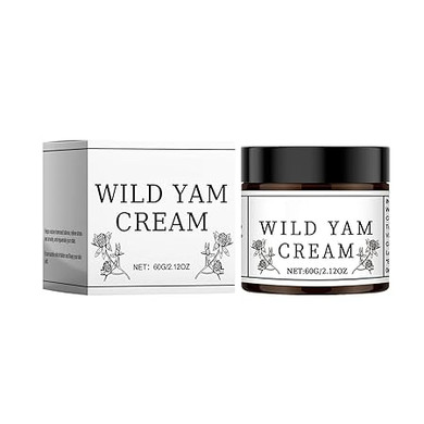 Organic Wild Yam Cream – 60g natural hormone support and skin moisturizing solution.