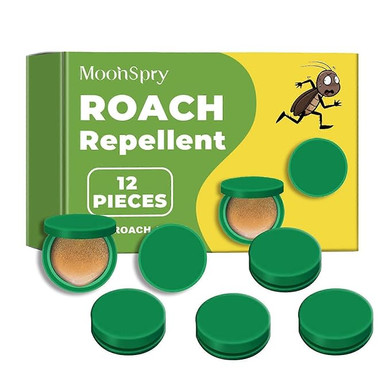 Roach Killer Kit with 12 traps, gel bait, and repellent – powerful indoor/outdoor solution for all roach types.