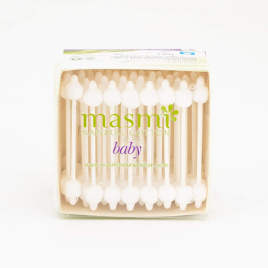 masmi Baby Organic Cotton Buds - Pack of 56
