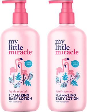 My Little Miracle Baby Lotion, Chamomile Scented, 500ml, Dermatologist Approved, for Sensitive Skin