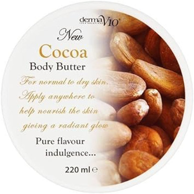 Derma V10 Cocoa Body Butter, 220ml