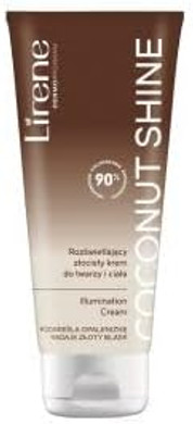 Lirene Coconut Shine Perfect Tan face/body cream 150ml