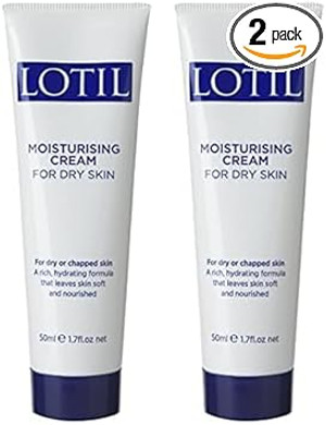 Lotil Cream for Dry Skin 50 ml (Packaging Varies) (Pack of 2)