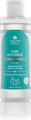 Nature Spell 100% Pure Vegetable Glycerine for Face and Body, Moisturises & Refreshes, For All Skin Types, Vegan, 200ml