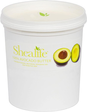 Avocado Butter for Conditioning Sensitive and Dry Skin Baby Skin Salve Treatment of Eczema Psoriasis and Damaged Skin Supplied Direct by Shea Life Skincare 1 Kg