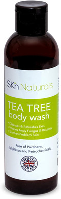 Tea Tree Oil Antifungal Vegan Shower Gel, Body Wash and Natural Soap that Relieves Acne, Eczema, Jock Itch, Nail Fungus & Athletes Foot Cleanses and Soothes Dry Itchy Skin