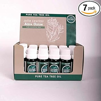Aqua Oleum | Tea Tree Oil Merchandiser | 7 x 10ml