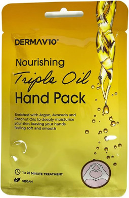 DERMA V10 HAND PACK GO TRIPLE OIL