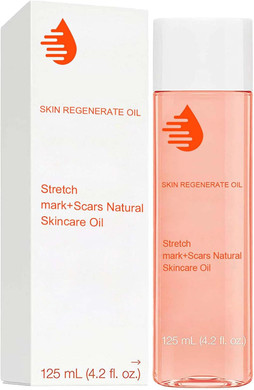 Stretch-Marks, Scar Treatment Oil - Boosts Collagen for Skin Lifting - Improves Treat of Scars, Stretch-Marks & Uneven Skin Tone - 125ml