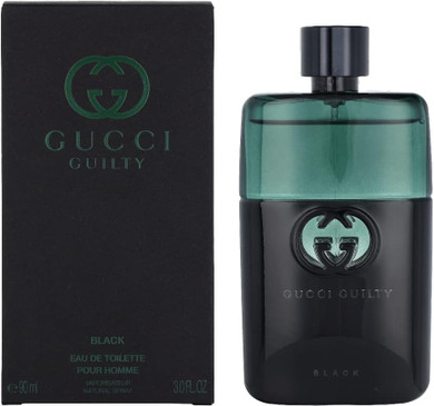 Gucci Guilty Black By Gucci Eau De Toilette Spray 3 Oz For Men
