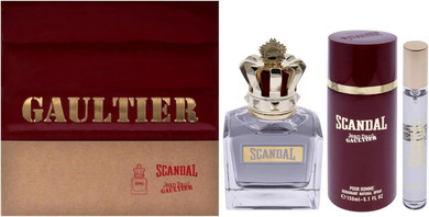 Jean Paul Gaultier Christmas 2022 Scandal Pour Homme Eau de Toilette Spray 100ml Gift Set