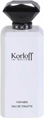 Korloff - in white - eau de toilette for men - 88 ml