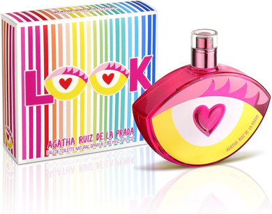 Agatha Ruiz de la Prada Perfumes - LOOK! Eau de Toilette for Women - Long Lasting - Charming, Playful and Modern Fragance - Fruity, Citrus and Floral Notes - Ideal for Day Wear - 80 ml