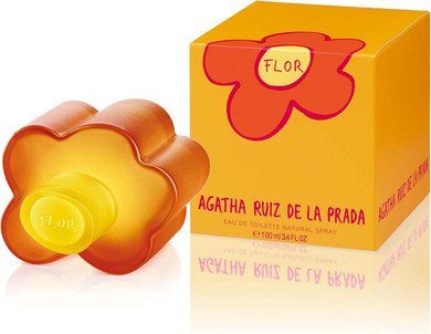 Agatha Ruiz de la Prada Perfume - Flor, Eau de Toilette for Women - Long Lasting - Fresh, Young and Modern Fragance - Fruity and Floral Notes - Ideal for Day Wear - 50 ml