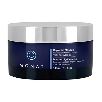 Monat Replenishã¢Â Masque Infused With Rejuveniqeã¢Â® - Hair Masque That Deeply Condition Medium To Thick Hair. Hydrating Hair Mask W/ Pea Extract & Vegan Uv Protectant - Net Wt. 148 Ml  5.0 Fl. Oz