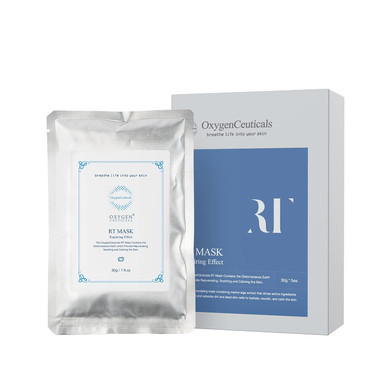 Oxygenceuticals Rt Mask, Premium Peel Off Algae Mask, Rejuvenating And Anti Aging Peel Off Mask, 30 Gram/1 Oz (5 Packs)