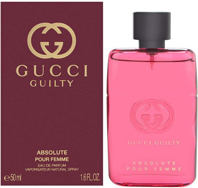 Gucci Guilty Absolute Pour Femme Eau de Parfum Spray For Her, Pink Color, Fruity, 90 ml, (Pack of 1)