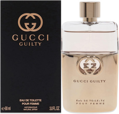 Gucci Guilty Eau de Toilette For Women 90ml (New Packaging From 2021)