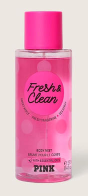 Victoria Secret New! FRESH & CLEAN Body Mist with Essential Oils 250ml
