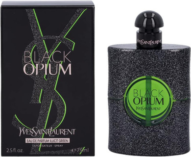 YSL BLACK OPIUM ILLICIT GREEN EDP SPRAY 75ML