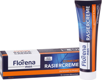 Florena - 2 x 100 ml Shaving Cream Comfort, Germany