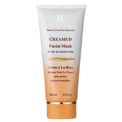 Rivage Natural Dead Sea Minerals Creamud Facial Mask 200 Ml For Dry And Sensitive Skin Enhanced With Dead Sea Minerals And Contains 100% Authentic Dead Sea Mudvegan Friendly, No Harsh Chemicals