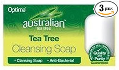Australian Tea Tree Cleansing Soap 90g x 3 (Pack of 3)