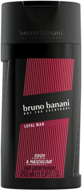 bruno banani Loyal Man - Shower Gel - Fresh Fruity Men's Shower Gel - Maximum Long Lasting Fragrance - 250 ml