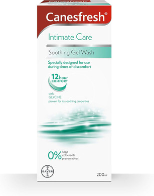 Canesfresh Soothing Intimate Hygiene Wash Gel, 200 ml from the makers of Canesten