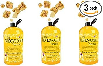 Treacle Moon The Honeycomb Secret Special Edition Shower & Bath Gel 500ml, Pack of 3