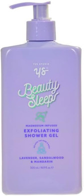 Beauty Sleeps Levander, Sandalwood & Mandarin Exfoliating Shower Gel 500ml - Yes Studio