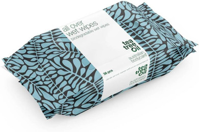 Australian Bodycare Tea Tree Oil Antiseptic Wet Wipes (36)