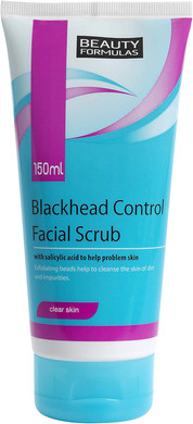 Beauty Formulas Clear Skin Blackhead Control Facial Scrub