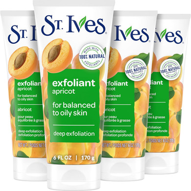 ST. Ives Blemish Control Apricot Scrub, 150 ml, Pack of 3