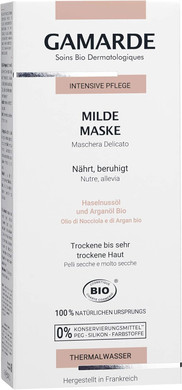 GAMARDE Organic Cosmetics: Mild Mask for Dry to Very Dry Skin I Natural Cosmetics Face Mask I Nourishing & Soothing Face Mask I Face Mask I Face Mask Men & Women I Vegan I 40 ml
