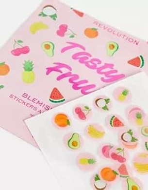 I Heart Revolution Tasty Fruit Spot Blemish Stickers, Acne Patch, 32 Pieces
