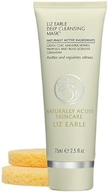 Liz Earle Deep Cleansing Mask 75ml with 2 sponges