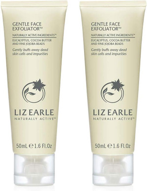 2x Liz Earle Gentle Face Exfoliator 50ml *100ml in total