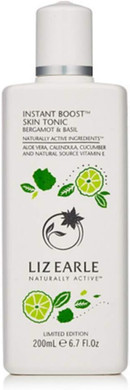 LIZ EARLE Instant Boost Skin Tonic Facial Toner BERGAMOT & BASIL, 200ml
