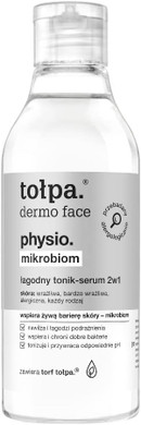 TOLPA DERMO FACE PHYSIO MICROBIOM GENTLE TONER-SERUM 2IN1, 200 ML
