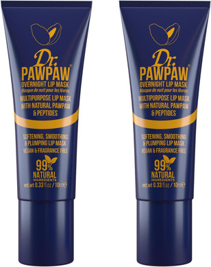 Dr.PAWPAW Shea Butter, Multi-Purpose Natural No Fragrance Balm for Hydrating Lips, Skin, Hair, Cuticles, Nails & Beauty Finishing (2 x 10 ml)
