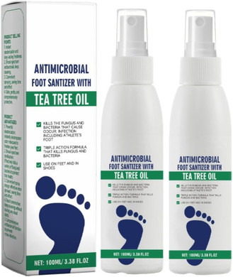 Tea Tree Oil Foot Freshening Spray, Anti-Odor Foot Care