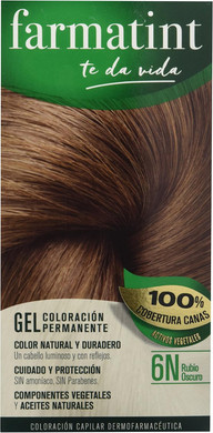 Farmatint 6N Rubio Oscuro 130 ML - Coloración Permanente Sin Amoniaco